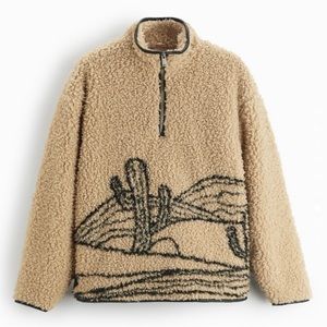 Zara sherpa pullover